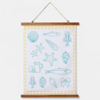 Coastal Italian Kitchen Print | Sorrento Blue