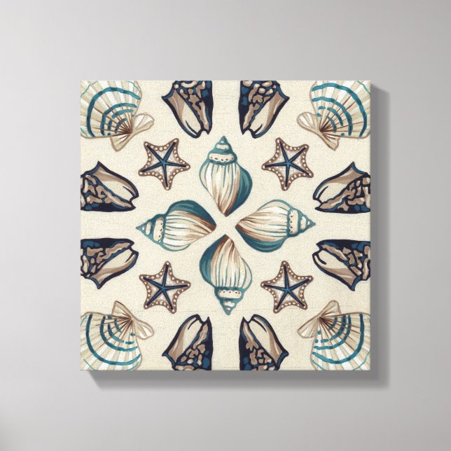 Coastal Kaleidoscope I Canvas Print (Front)