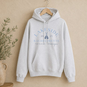 Coastal Lake Bachelorette Bridesmaid Hoodie