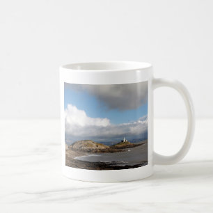 Coastal landscape and lighthouse coffee mug