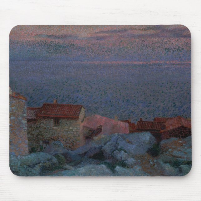 Coastal Landscape (oil on canvas) Mouse Pad (Front)