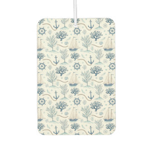 Coastal Life Oceans Blue Car Air Freshener