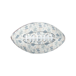 Coastal Life Oceans Blue Football