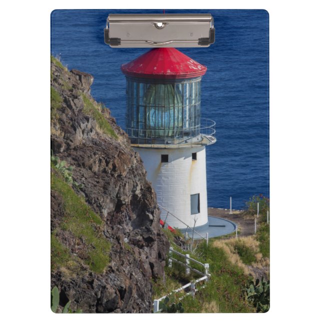 Coastal lighthouse, Hawaii Clipboard (Front)