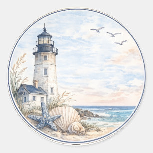 Coastal Lighthouse Sticker