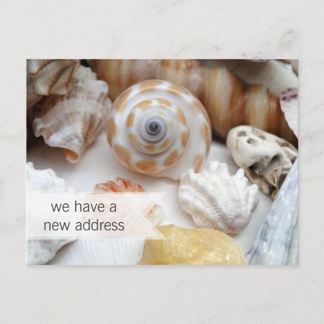 Coastal Living New Address Postcards (Front)