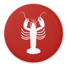 Coastal Lobster Red and White