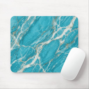 Coastal Marble Modern Elegant Style Mouse Pad