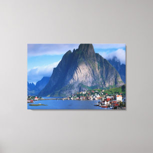 Coastal Mountain View Canvas Print