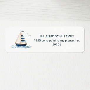 Coastal Nautical Sailboat