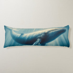 coastal/nautical whale body cushion