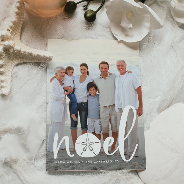 Coastal Noel | Holiday Photo Card (Creator Uploaded)