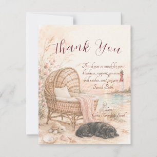 Coastal Nursery Thank you Card