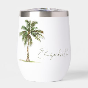 Coastal Palm Tree Personalized