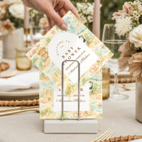 Coastal Pastel Animals Baby Shower
