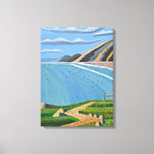 Coastal Path canvas