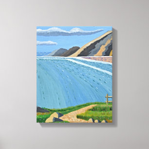Coastal Path canvas Print
