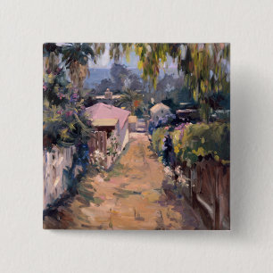 Coastal Pathway 15 Cm Square Badge