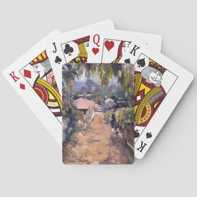 Coastal Pathway Playing Cards (Back)