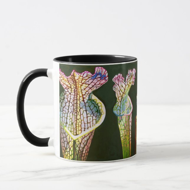 Coastal Pitcher Plant Group Mug (Left)