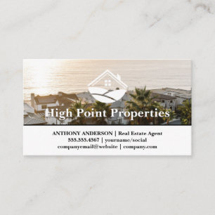 Coastal Properties Real Estate Business Card
