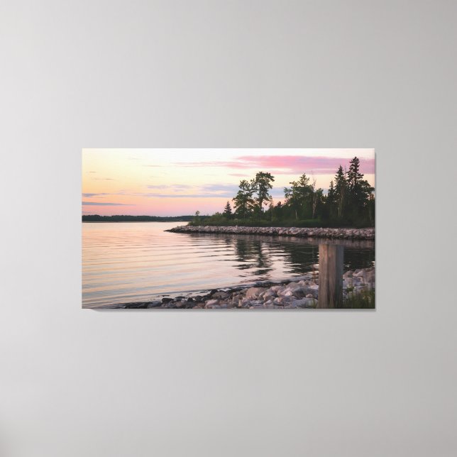 Coastal Reflections Canvas Print (Front)
