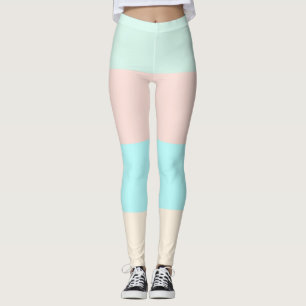 Coastal Retro Stripes Leggings