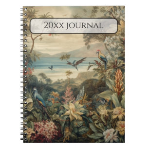 Coastal Sanctuary & Tropical Avian Botanical Notebook