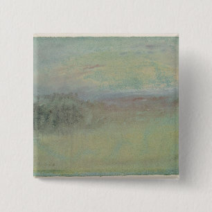 Coastal scene. c.1830 15 cm square badge
