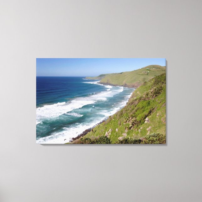 Coastal Scenery Coffee Bay Canvas Print (Front)