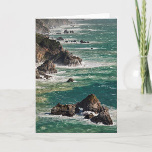 Coastal Scenic With Waves Card
