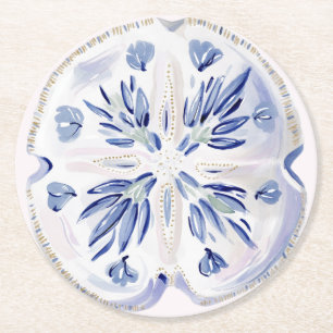 Coastal Sea Life Paper Coasters