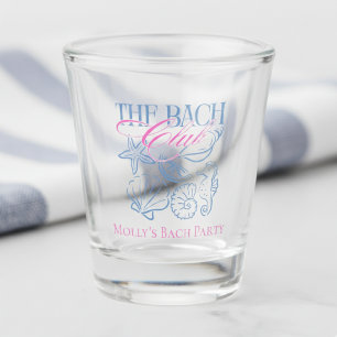 Coastal Seashell Bachelorette Bridemaid Shot Glass