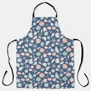 Coastal Shells Beach & Ocean Design Apron