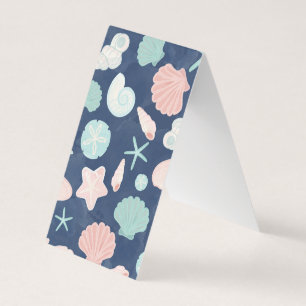 Coastal Shells Beach & Ocean Design Business Card