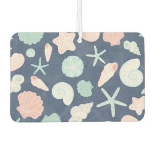 Coastal Shells Beach & Ocean Design Car Air Freshener