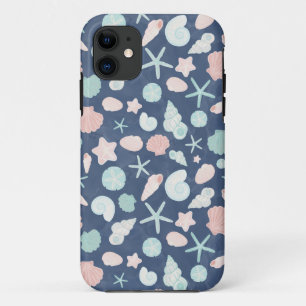Coastal Shells Beach & Ocean Design Case-Mate iPhone Case