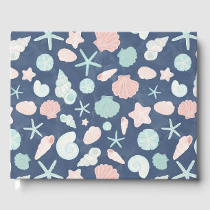 Coastal Shells Beach & Ocean Design Guest Book