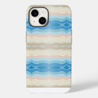 Coastal Shoreline Salty Wavy Repeat Pattern