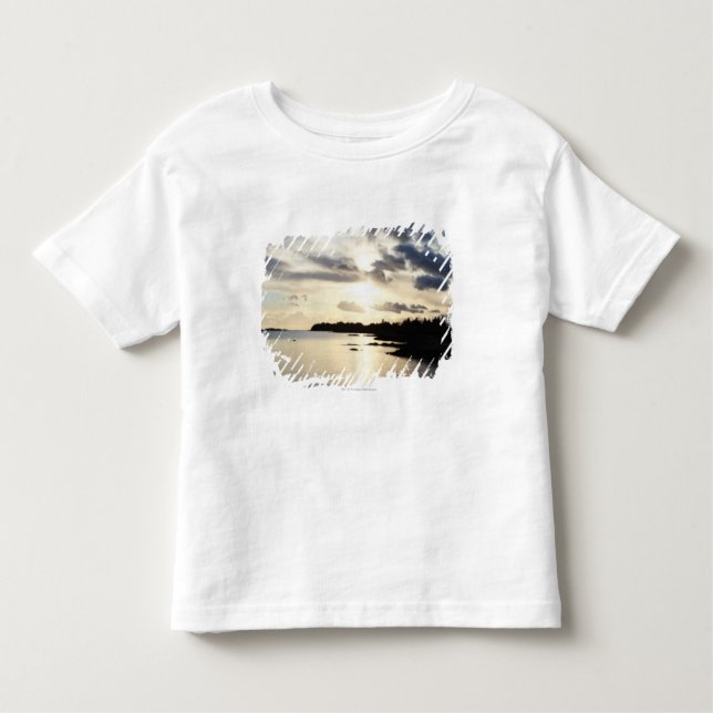 Coastal Silhouette in County Kerry, Ireland Toddler T-Shirt (Front)