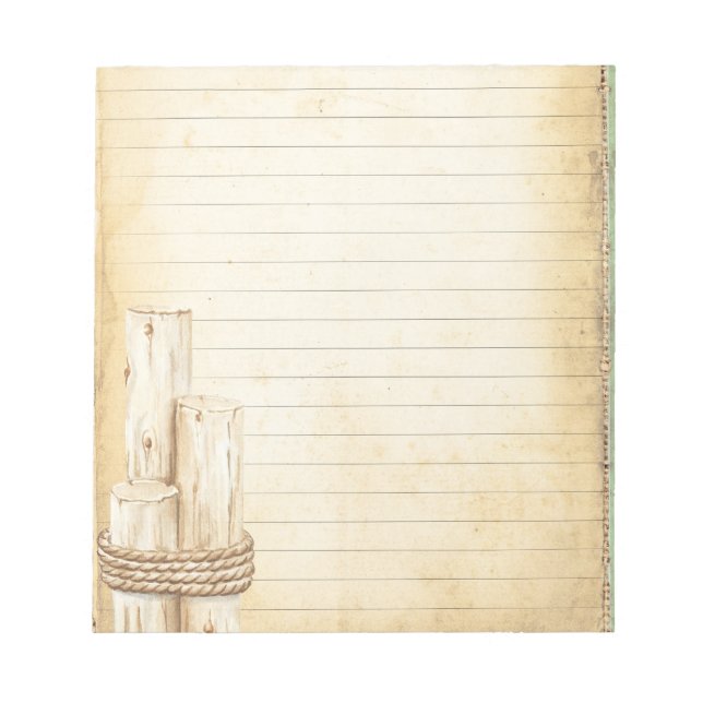 Coastal Stationery Notepad (Front)