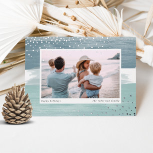 Coastal Stripe   Christmas Photo