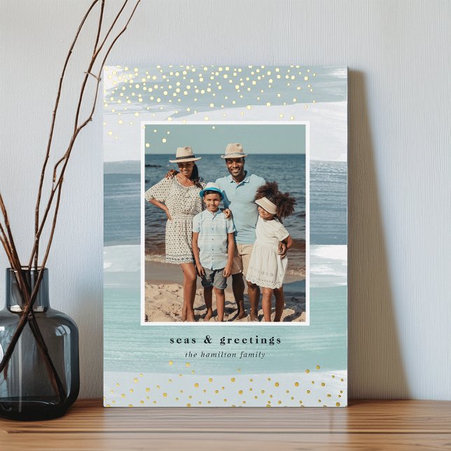 Coastal Stripe | Vertical Photo Christmas (Creator Uploaded)