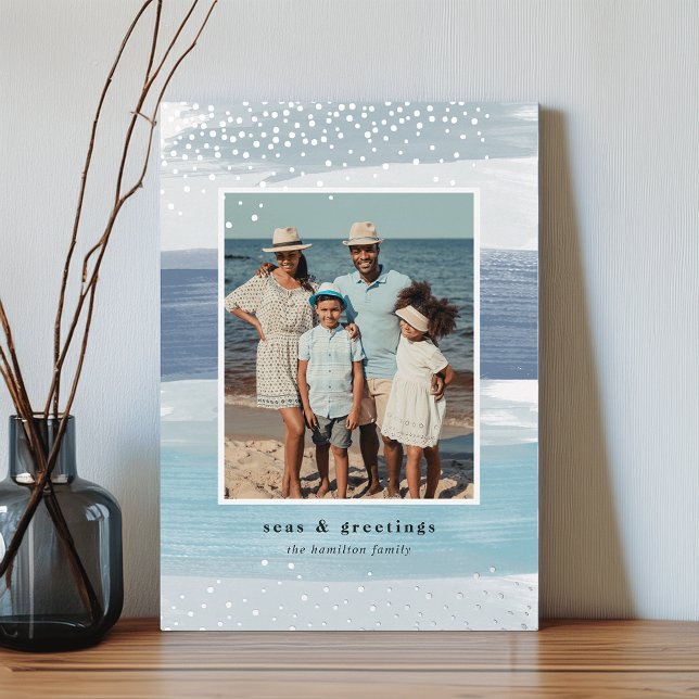 Coastal Stripe | Vertical Photo Christmas (Creator Uploaded)