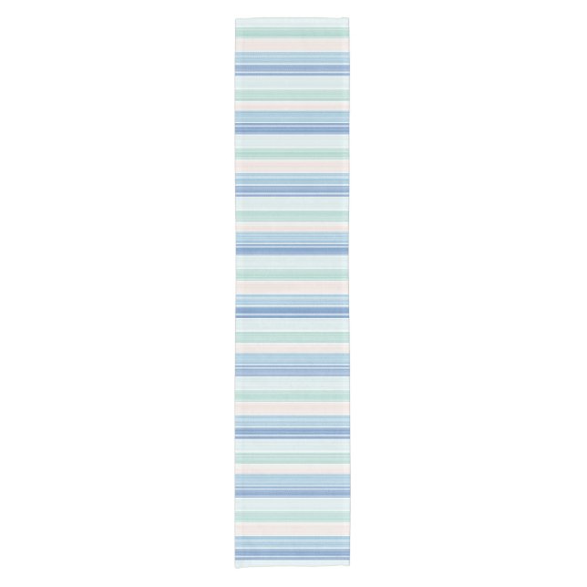 Coastal Stripes Table Runner (Front)