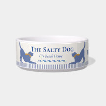 Coastal "The Salty Dog" Beach House Dog