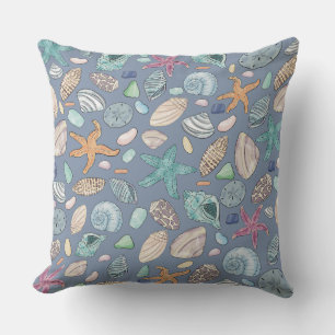 Coastal Throw Pillow