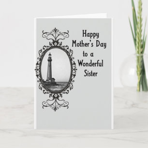 Coastal Tower Mothers Day Card
