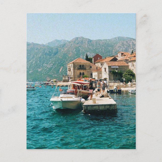 Coastal town of Perast,  Montenegro  Flyer (Front)