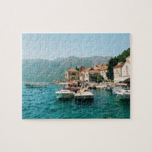 Coastal town of Perast, Montenegro Jigsaw Puzzle